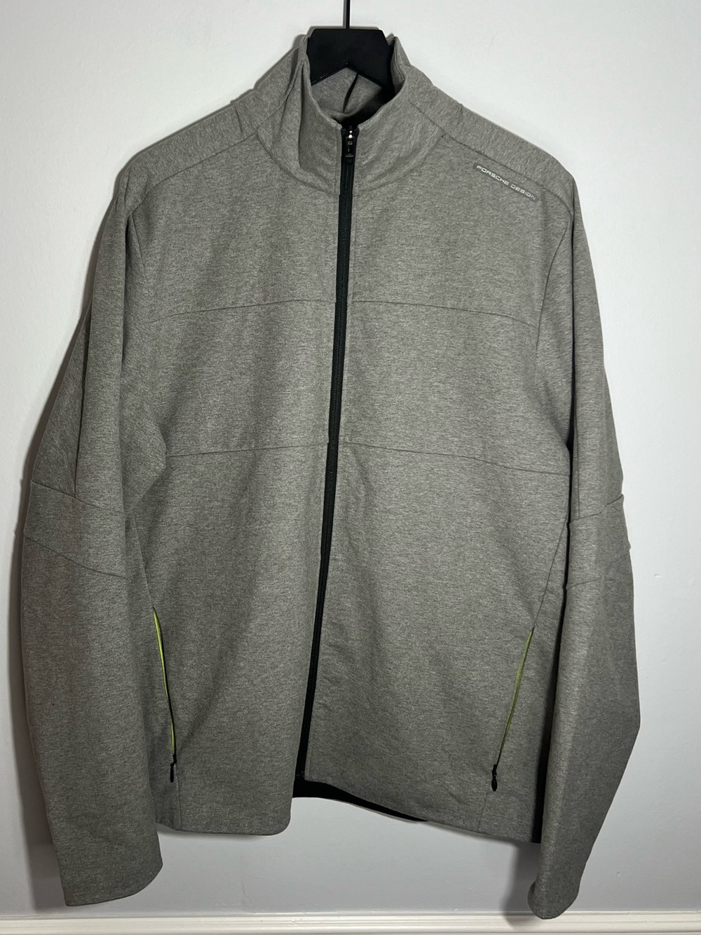 Porsche Design x Puma T7 Sweat Jacket Mens Large Nardo Grey Track